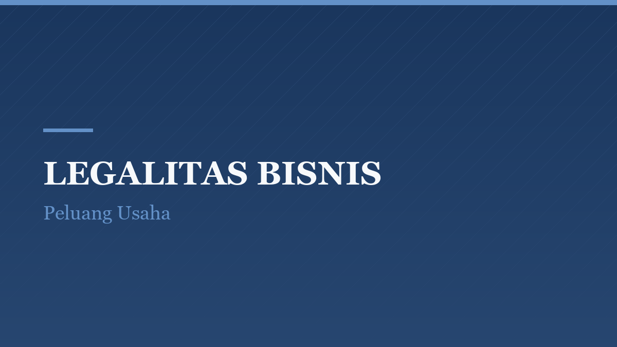 Legalitas Usaha untuk Bisnis Kecil